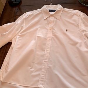 Ralph Lauren white polo. No stains excellent condition -like new